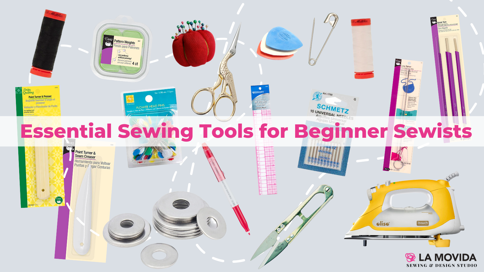 Essential Sewing Tools For Beginner Sewist La Movida Sewing Design