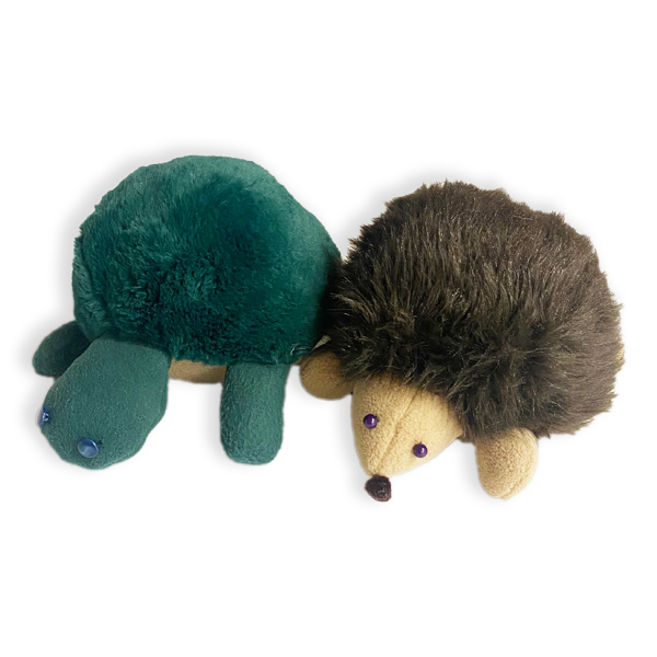 turtle and hedgehog ball stuffed animal plushies
