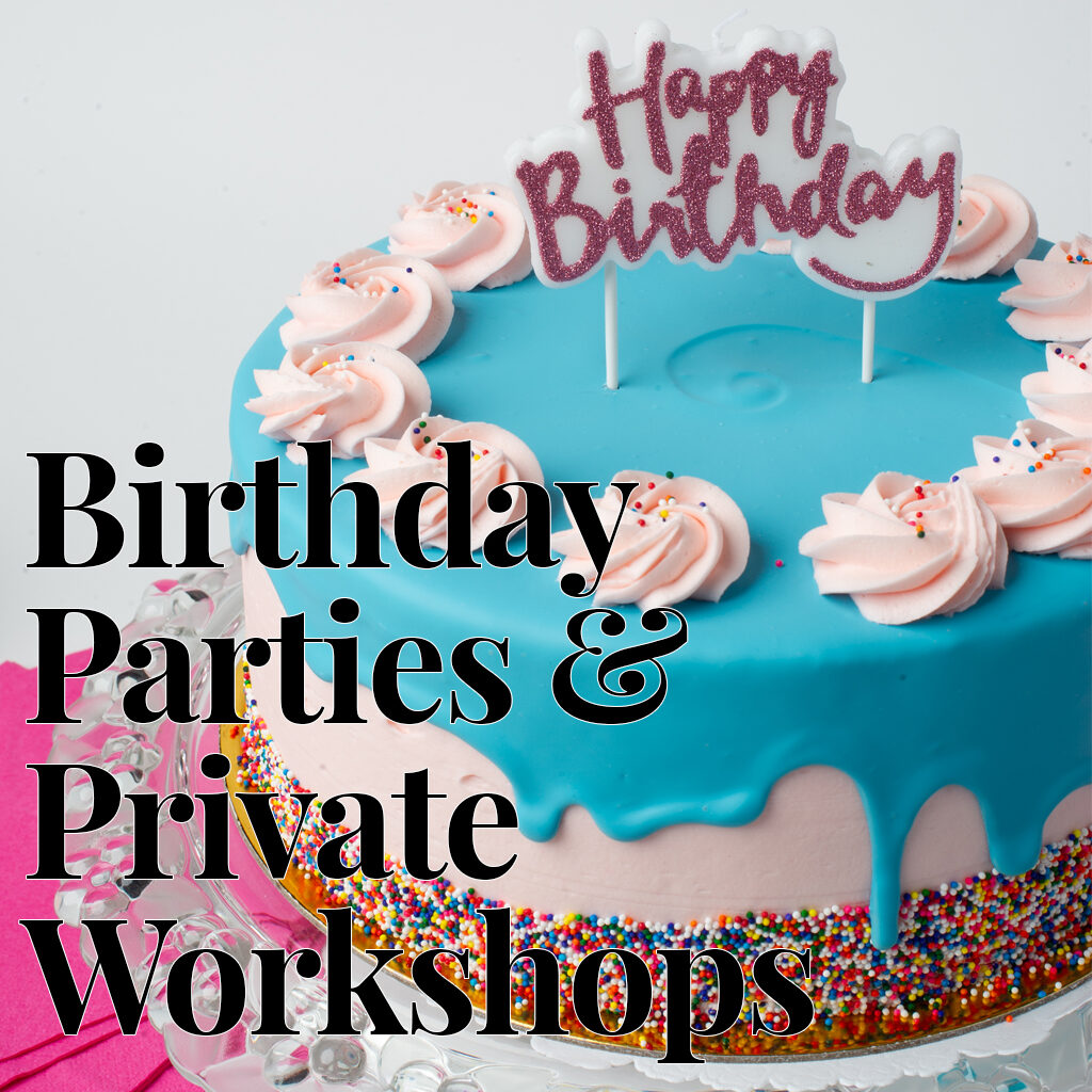 kid's birthday party and private sewing workshops
