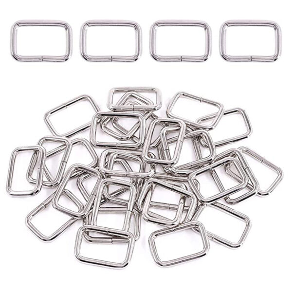 1 inch metal rectangle ring