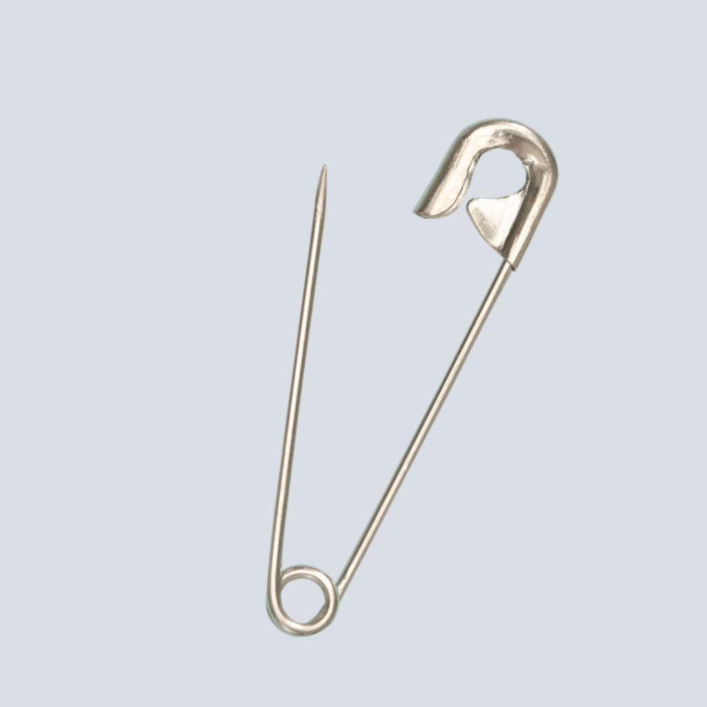 Metal saftey pin 