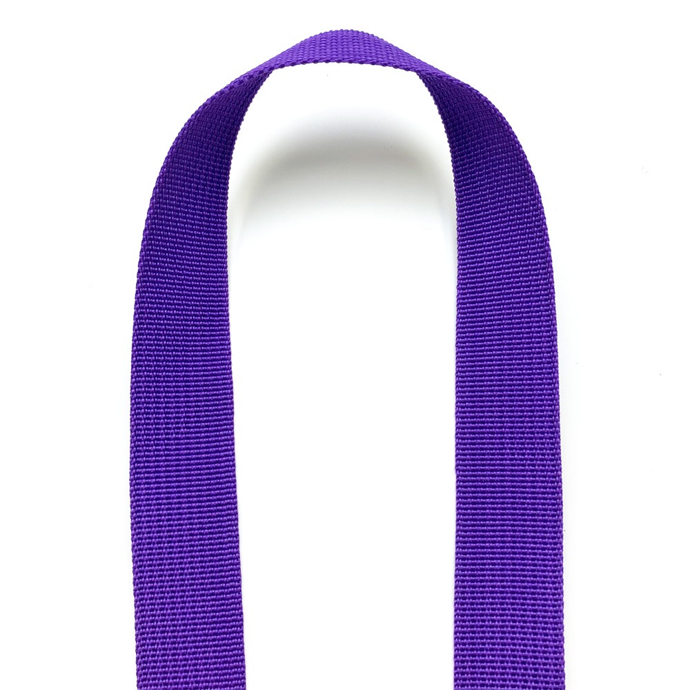 purple polypropylene webbing