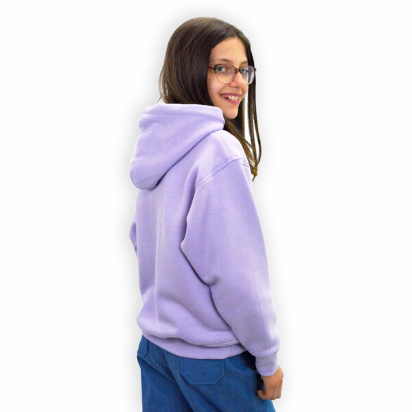 lavender purple drop shoulder hoodie Size Jackie