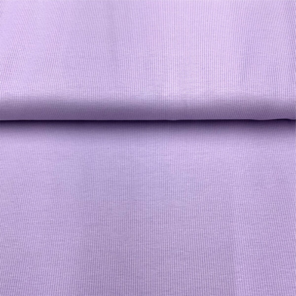 organic cotton rib | lilac