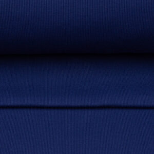 Recycled Cotton Ribbing | Sailor Blue