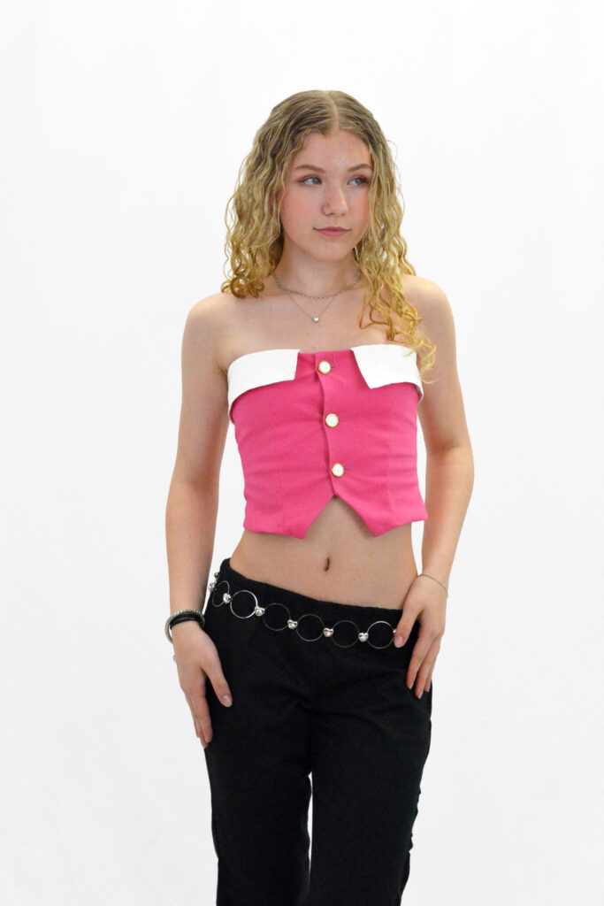 teen fashion design student