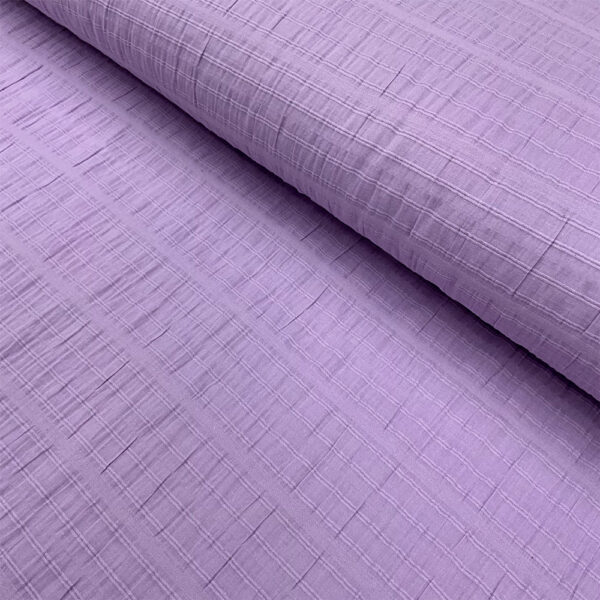 carefree crinkle cotton shirt weight fabric lilac purple