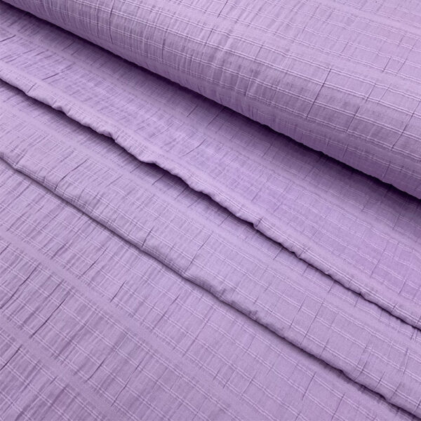 carefree crinkle cotton shirt weight fabric lilac purple