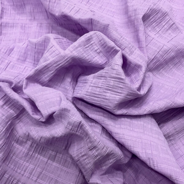 carefree crinkle cotton | lilac