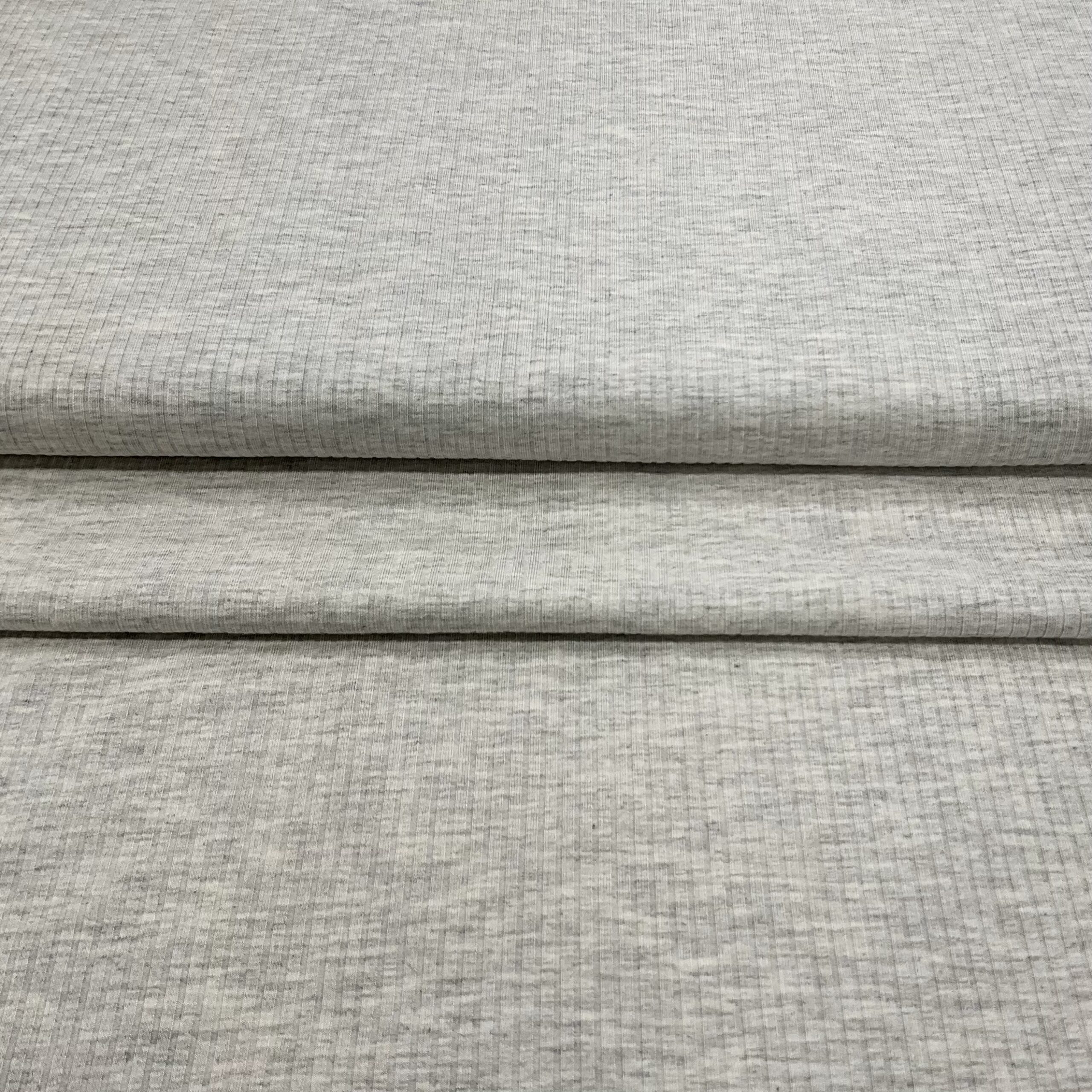 cotton rib | oatmeal grey