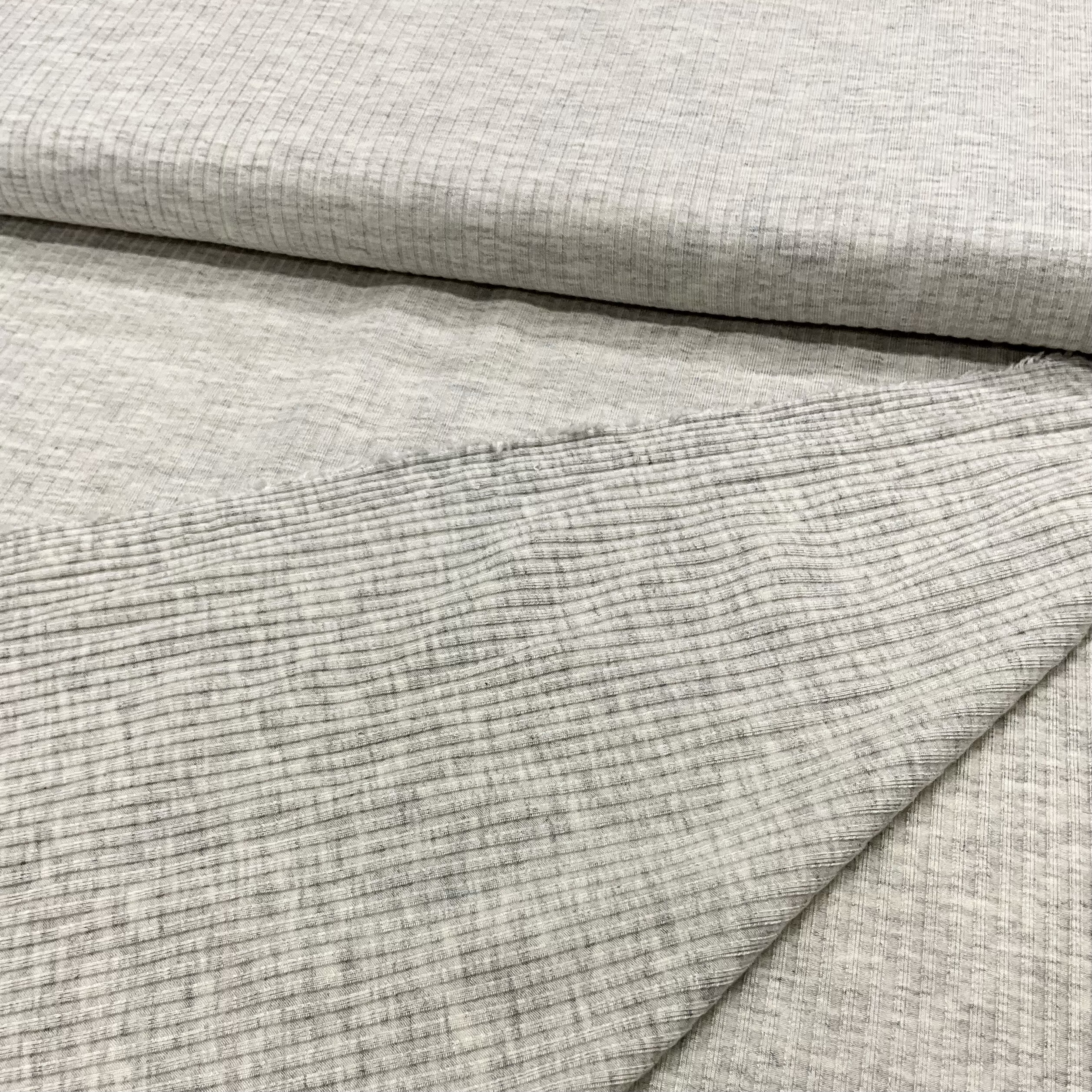 cotton rib | oatmeal grey