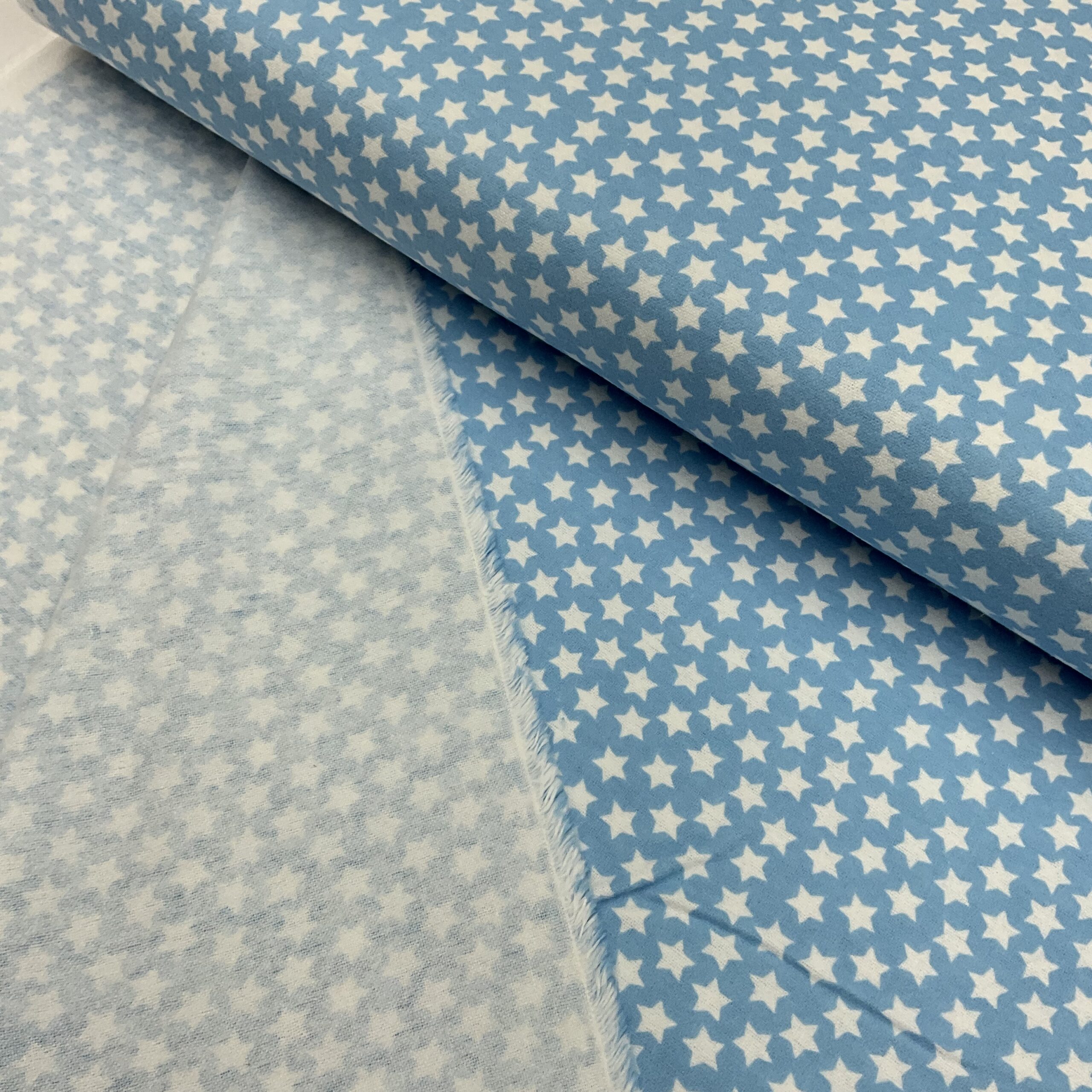 flannelette | blue stars