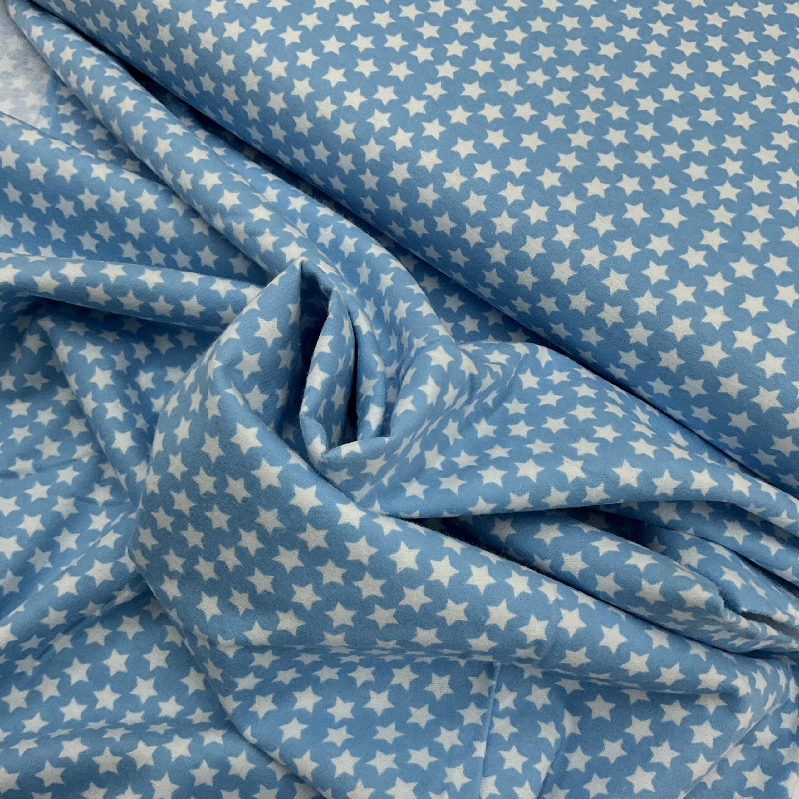 flannelette | blue stars
