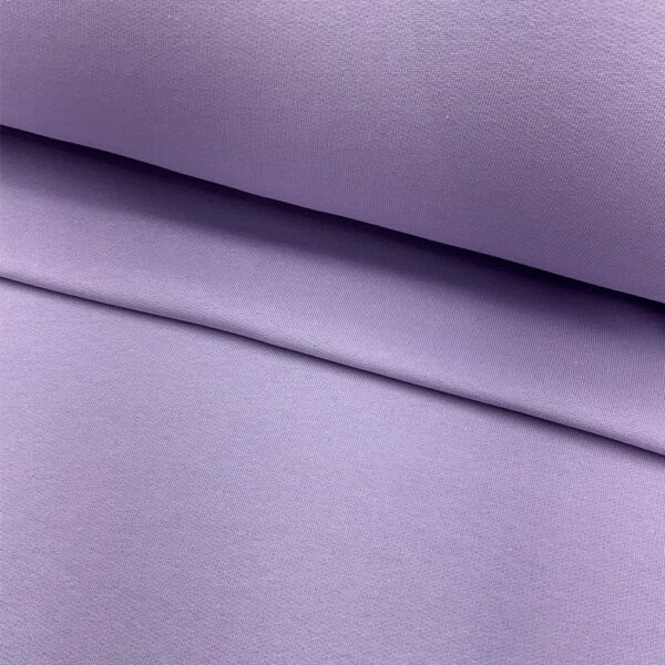 organic cotton fleece | lilac