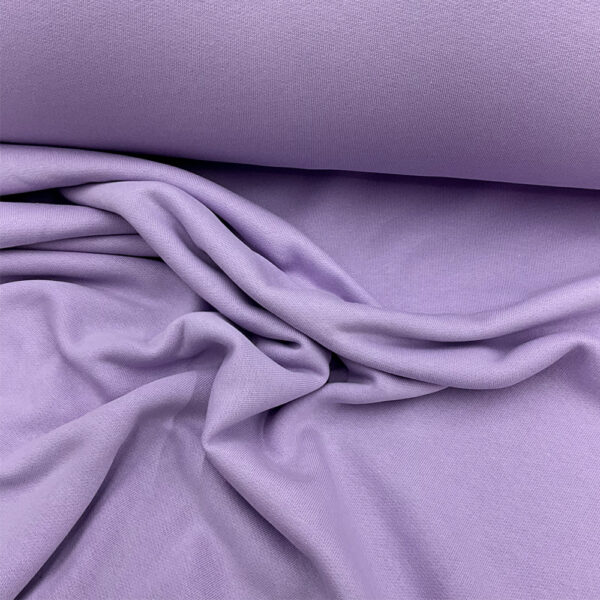 organic cotton fleece | lilac