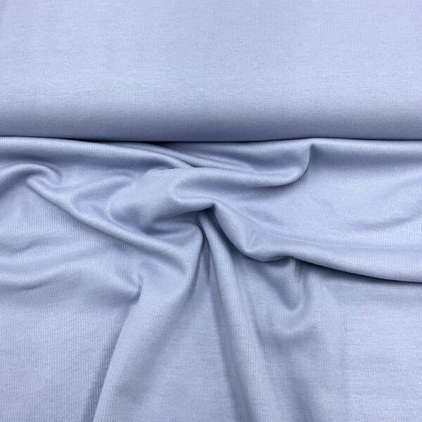 organic cotton rib | light blue