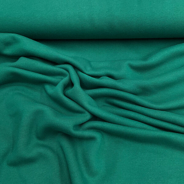 organic cotton fleece | green