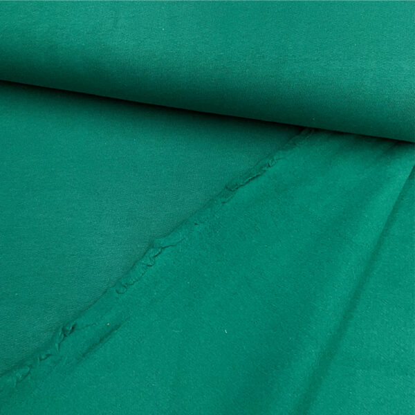 organic cotton fleece | green