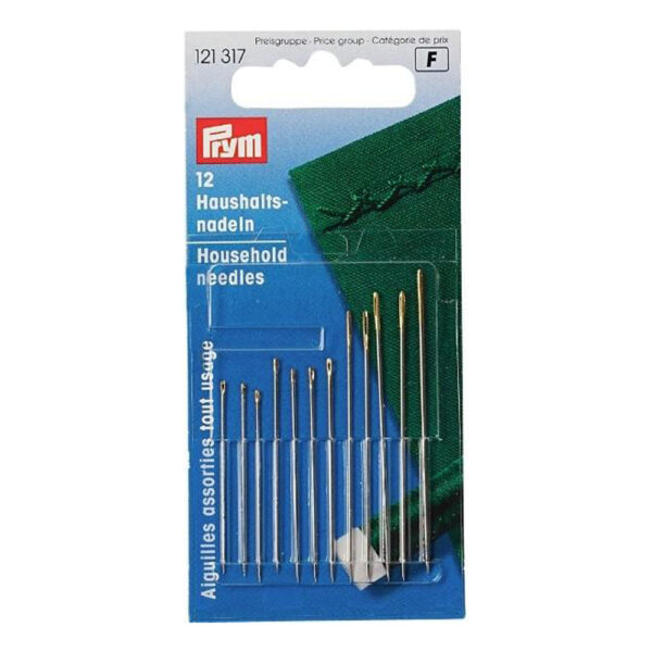 prym household hand sewing needles | 12pc