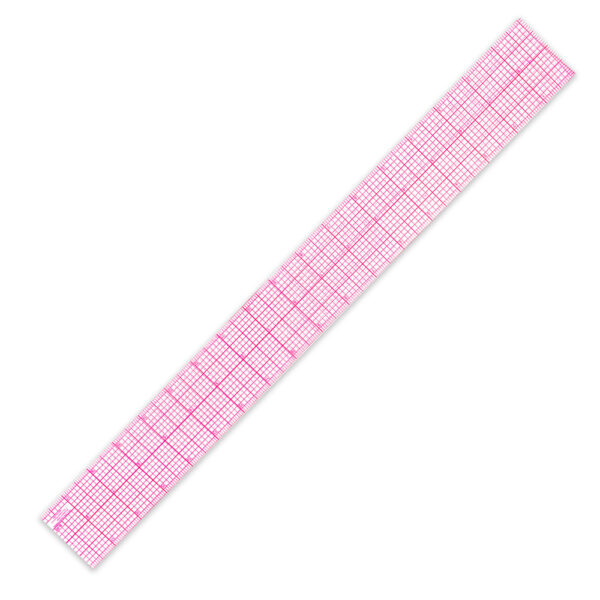 westcott clear flexible beveled ruler 18 inch