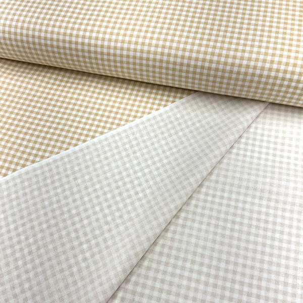 gingham 1/4" | beige