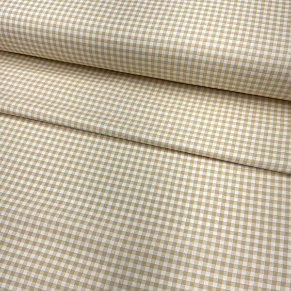 gingham 1/4" | beige