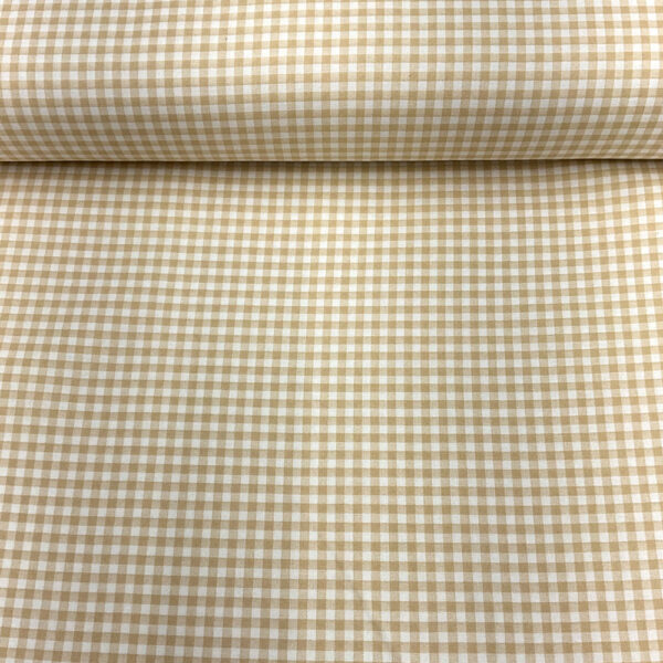 gingham 1/4" | beige