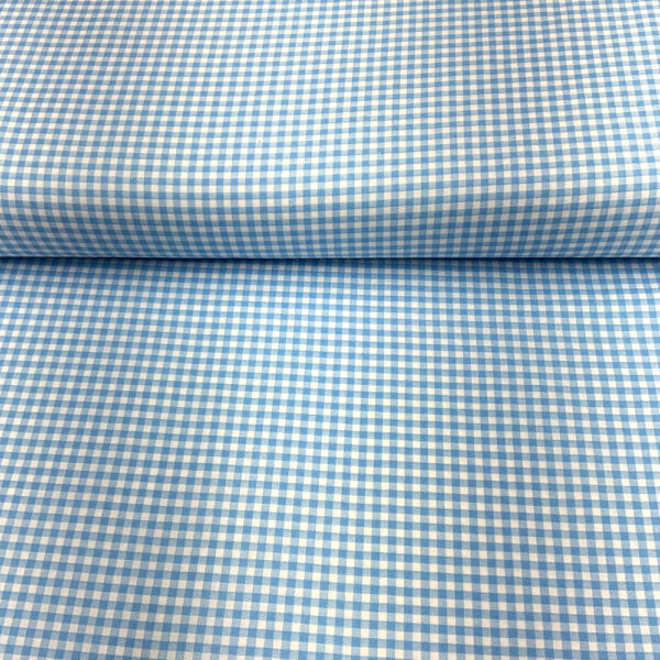 gingham 1/4" | light blue