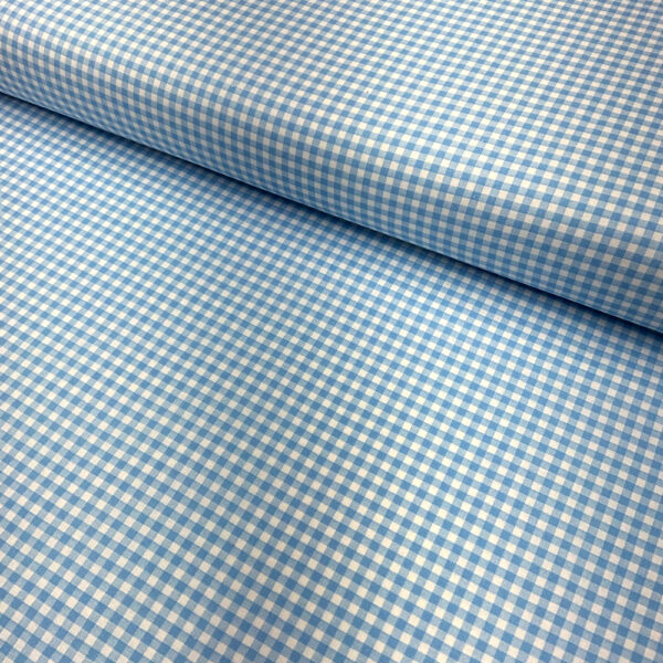 gingham 1/4" | light blue