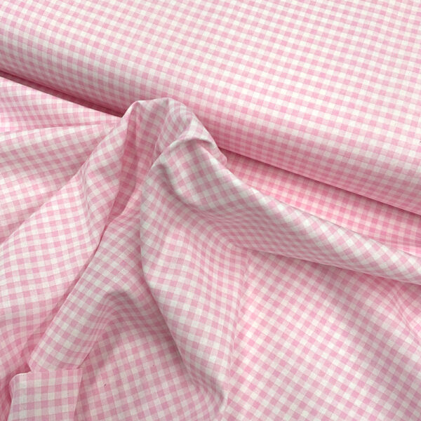 gingham 1/4" | light pink