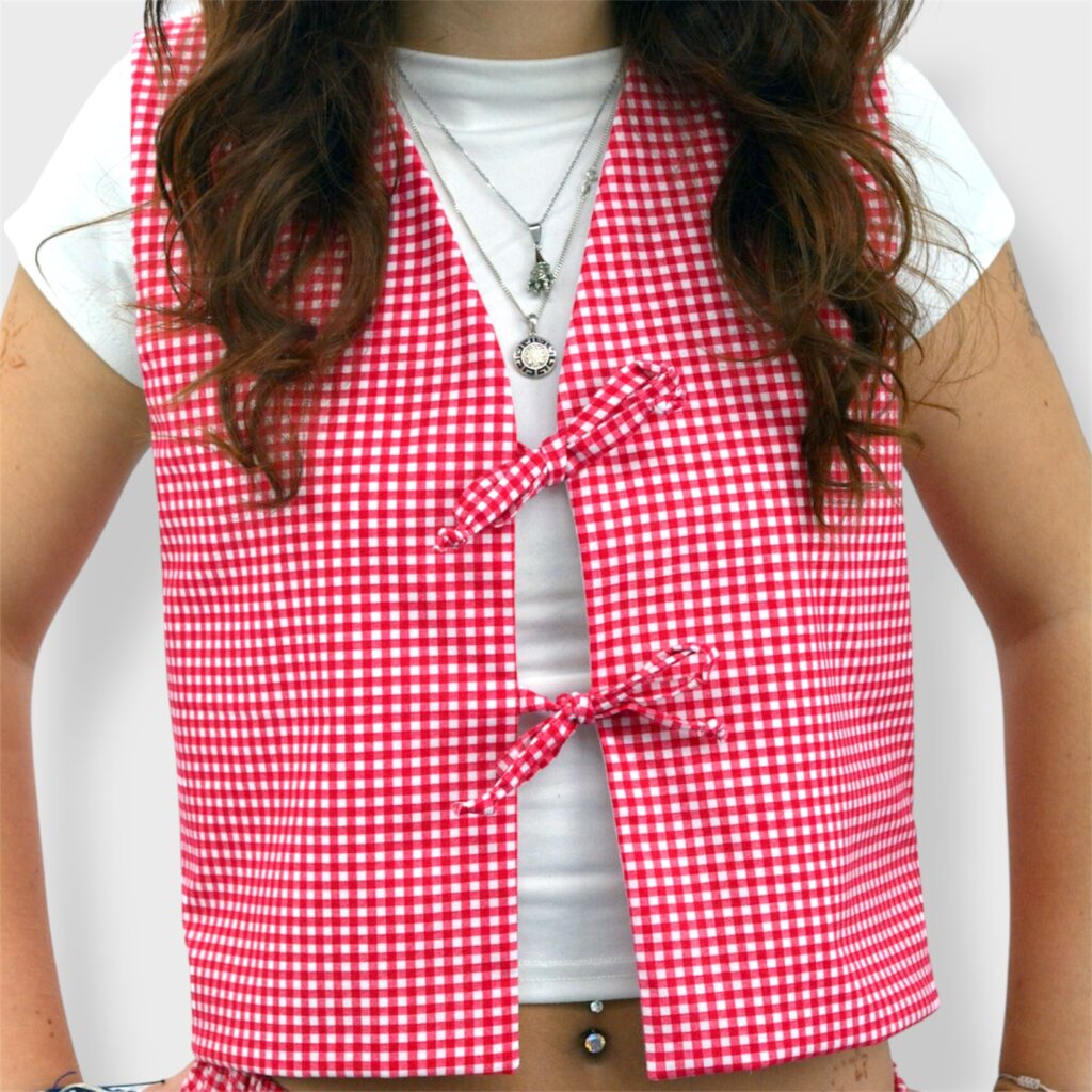 adult vest with front ties2