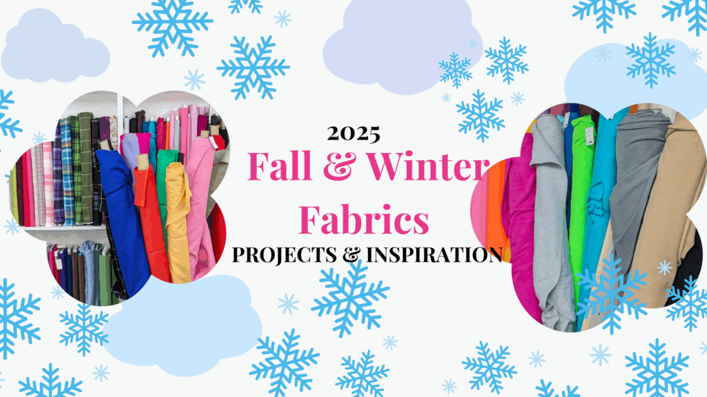 Winter and fall fabrics to sew with in 2025