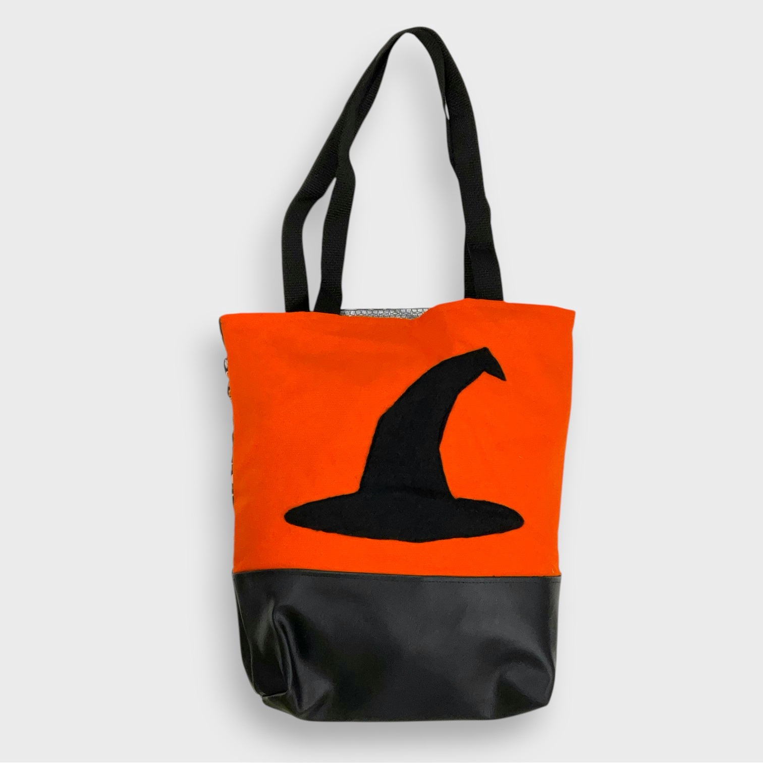 trick or treat halloween tote bag