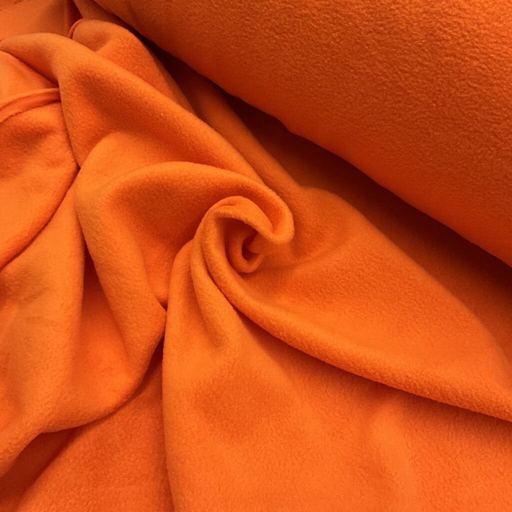 polar fleece | orange