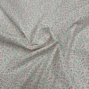 quilters cotton | pink flowers