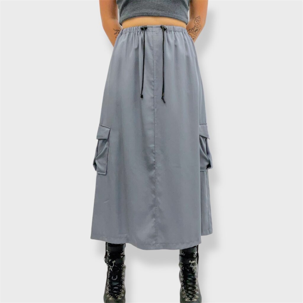 maxi cargo skirt1