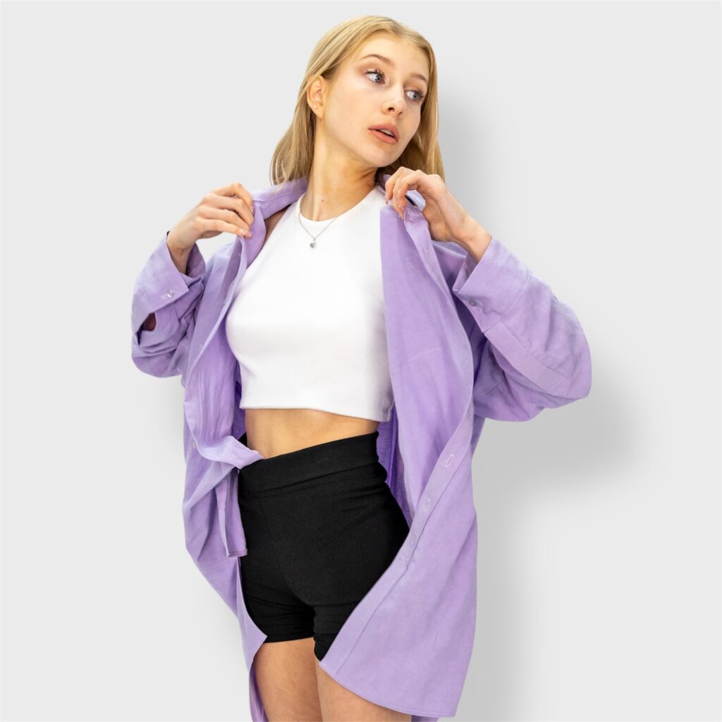 oversized button shirt1