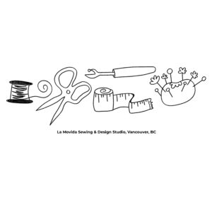 la movida sewing themed t-shirt graphic design