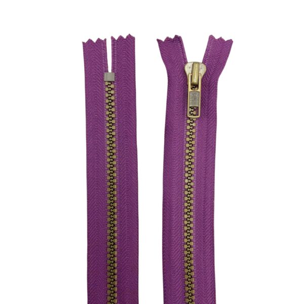 non separating zippers