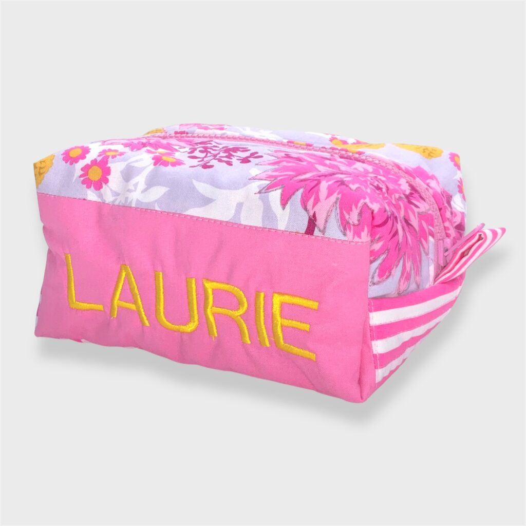 quilted zipper pouch pink2