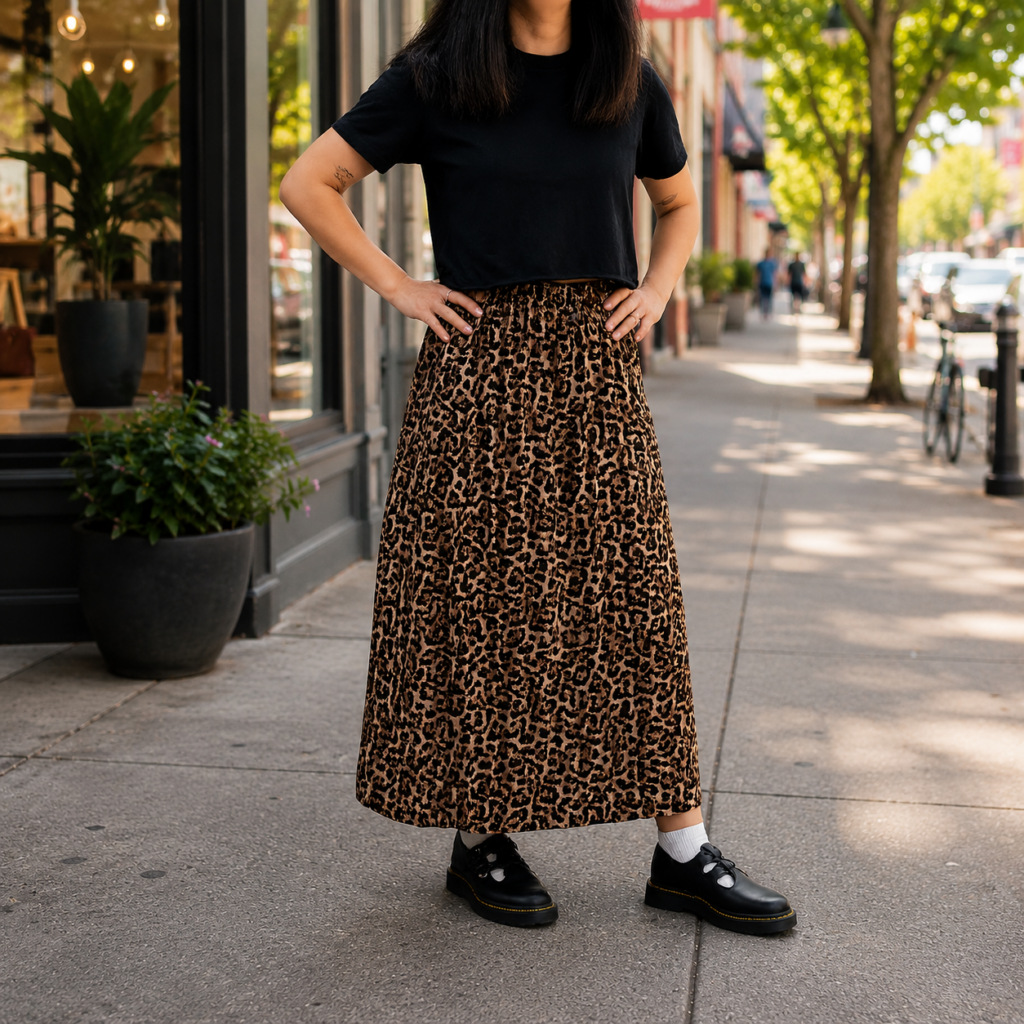 Ankle length skirt