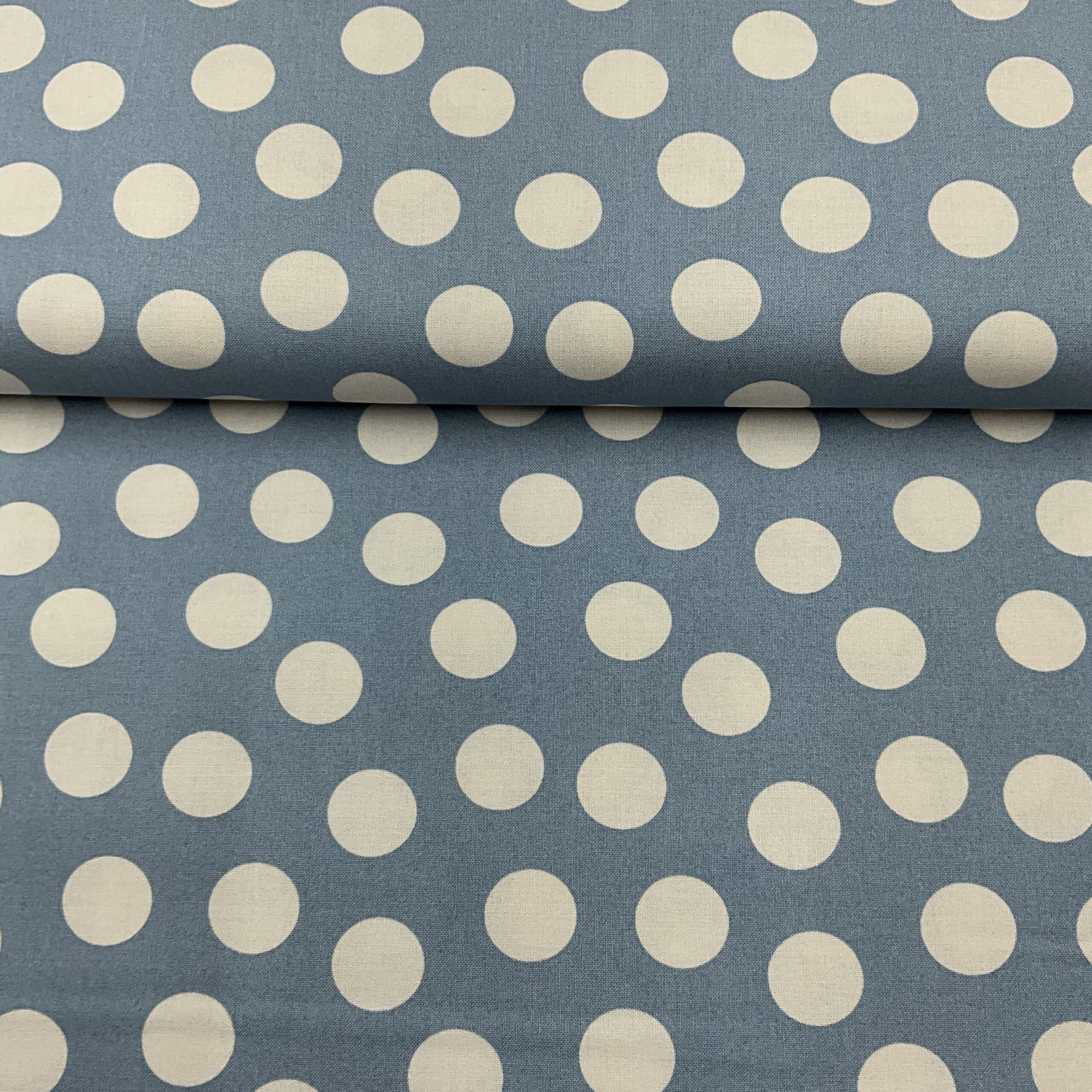 quilters cotton | always by my side | blue dot