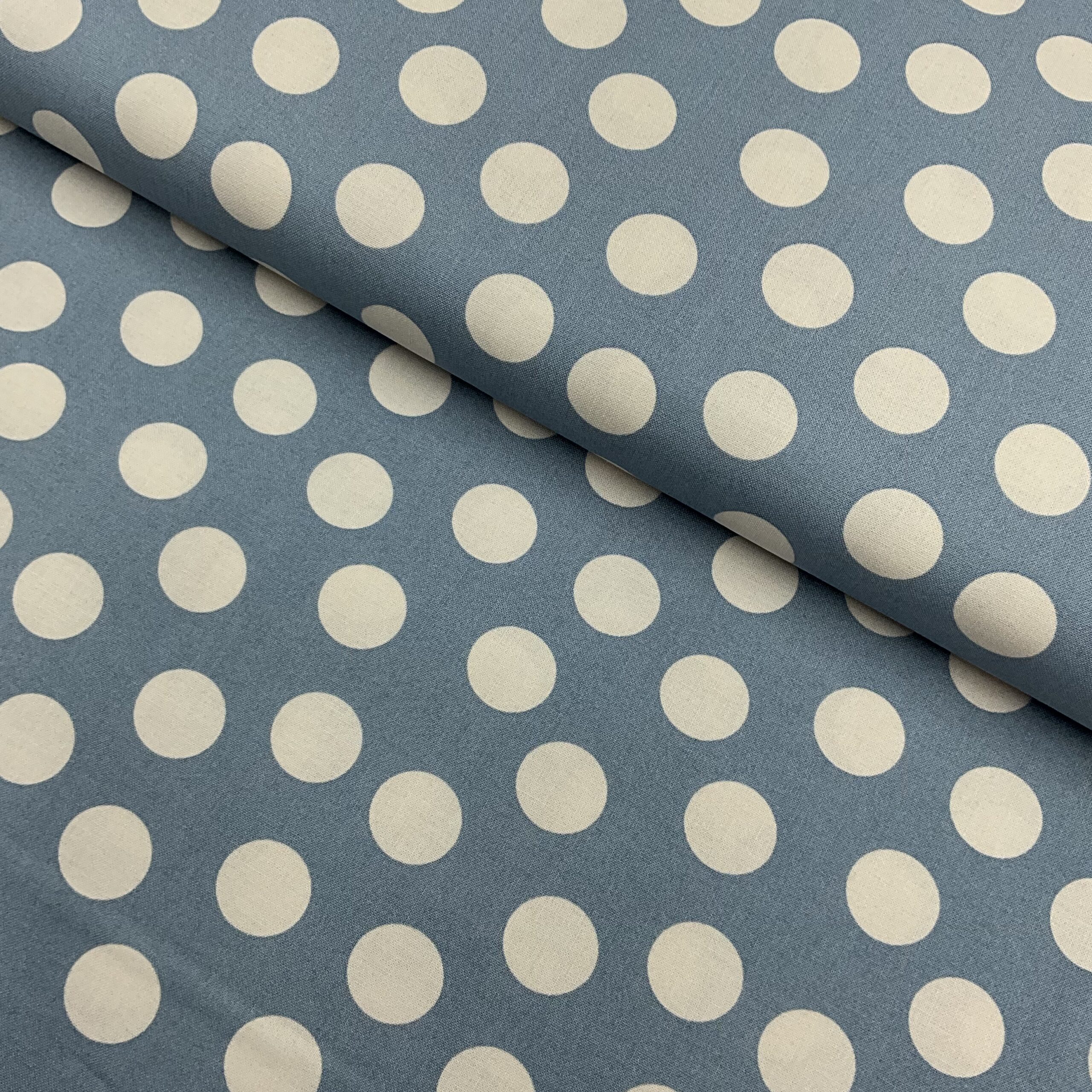 quilters cotton | always by my side | blue dot