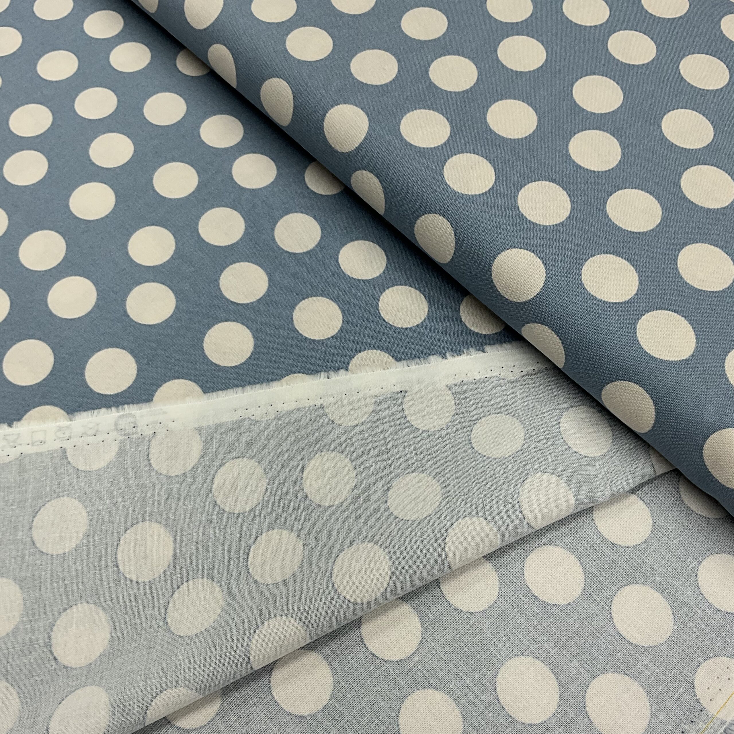 quilters cotton | always by my side | blue dot